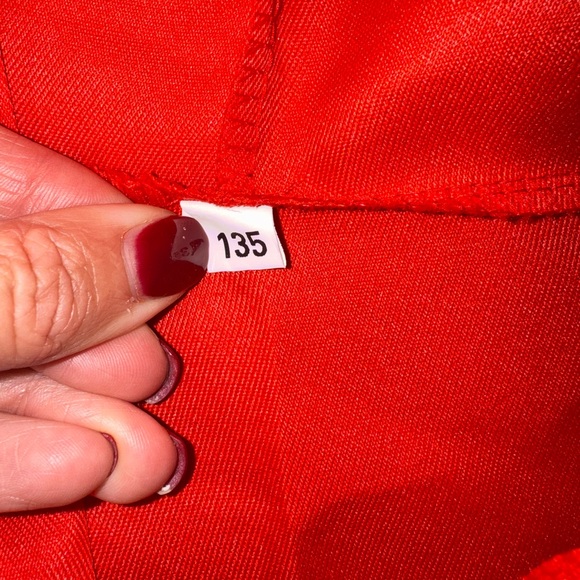 Squid games guards 4 mask one jumpsuit size medium 8/10 - Picture 2 of 2